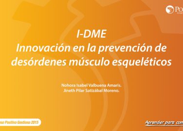 Innovación en la prevención de desórdenes músculo esqueléticos