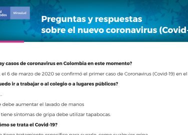 Preguntas y respuestas sobre el nuevo coronavirus (covid-19)