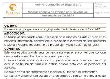 Ficha técnica prevención Covid-19