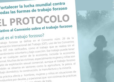 El protocolo relativo al Convenio sobre el trabajo forzoso