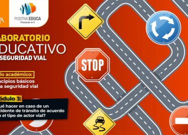 ¿Qué hacer en caso de un accidente de tránsito de acuerdo con el tipo de actor vial?