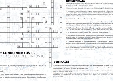 Reta tus conocimientos en SST