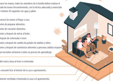 Tips bioseguridad: en casa